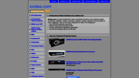 What Svideo.com website looked like in 2023 (This year)