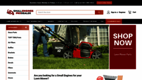 What Smallenginesprodealer.com website looked like in 2023 (This year)