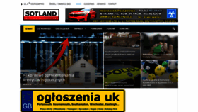 What Sotland.pl website looked like in 2023 (This year)