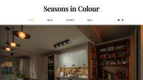 What Seasonsincolour.com website looked like in 2023 (This year)
