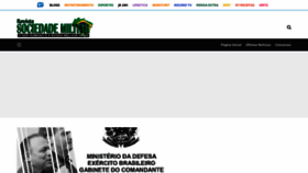What Sociedademilitar.com.br website looked like in 2023 (This year)