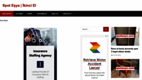 What Spotesya.com website looked like in 2023 (2 years ago)