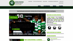 What Supersporting.net website looked like in 2023 (This year)
