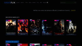 What Sadisflix.io website looked like in 2023 (2 years ago)