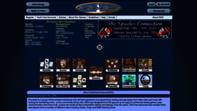 What Safeharborgames.net website looked like in 2023 (This year)