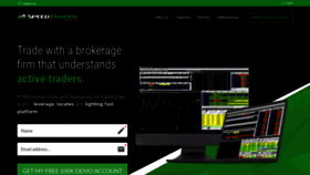 What Suretrader.net website looked like in 2023 (This year)