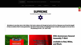 What Siciasupreme.org website looked like in 2023 (This year)