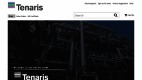 What Shoptenaris.com website looked like in 2023 (This year)