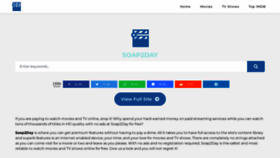 What Soap2day.rs website looked like in 2023 (This year)
