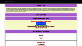What Sattamatka1.mobi website looked like in 2023 (This year)