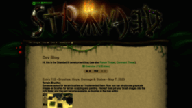 What Stranded3.com website looked like in 2023 (2 years ago)