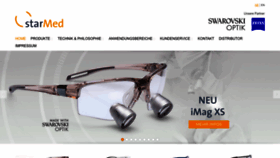 What Starmed-technik.de website looked like in 2023 (This year)