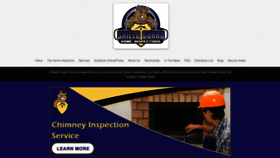 What Shieldguardinspections.com website looked like in 2023 (This year)