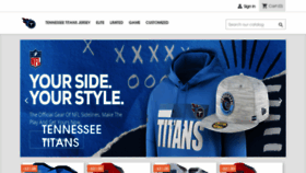 What Shoptetitans.com website looked like in 2023 (This year)