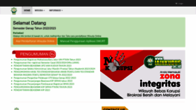What Sikadu.iainkudus.ac.id website looked like in 2023 (This year)