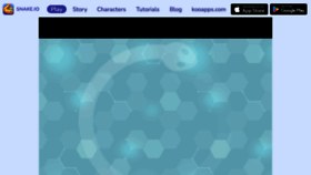 What Snake.io website looked like in 2023 (This year)