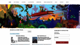 What Shortkidstories.com website looked like in 2023 (This year)