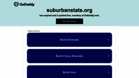 What Suburbanstats.org website looked like in 2023 (This year)