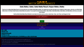 What Sattamatka-result.com website looked like in 2023 (This year)