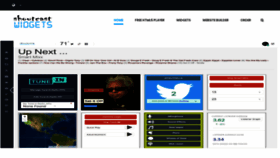 What Shoutcastwidgets.com website looked like in 2023 (This year)