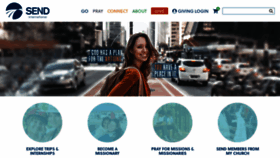 What Send.org website looked like in 2023 (1 year ago)