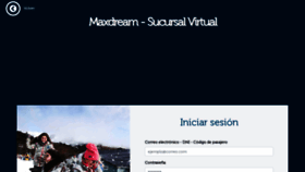What Sucursalvirtual.maxdream.tur.ar website looked like in 2023 (This year)