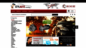 What Stylautorecambios.es website looked like in 2023 (This year)
