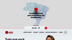 What Sabinonline.com.br website looked like in 2023 (This year)