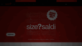 What Sizeofficial.it website looked like in 2023 (This year)