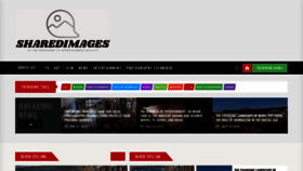 What Sharedimages.org website looked like in 2023 (This year)