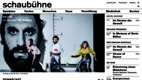 What Schaubuehne.de website looked like in 2023 (This year)