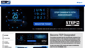 What Step.ca website looked like in 2023 (This year)