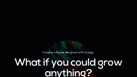 What Syntheticbiology.org website looked like in 2023 (2 years ago)