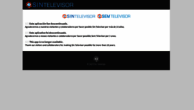 What Sintelevision.com website looked like in 2023 (2 years ago)