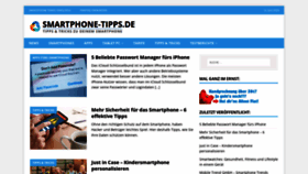 What Smartphone-tipps.de website looked like in 2023 (This year)
