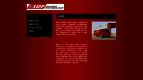 What Sdfoil.com website looked like in 2023 (This year)