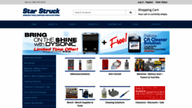 What Starstruckllc.com website looked like in 2023 (This year)