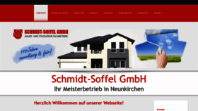 What Schmidt-soffel.de website looked like in 2023 (This year)