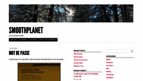 What Smoothplanet.com website looked like in 2023 (This year)