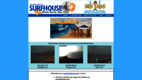 What Surfhousesurfcam.com website looked like in 2023 (This year)