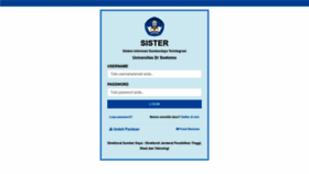 What Sister.unitomo.ac.id website looked like in 2023 (This year)