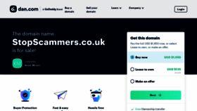 What Stopscammers.co.uk website looked like in 2023 (This year)
