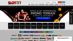 What Slot177a.com website looked like in 2023 (This year)