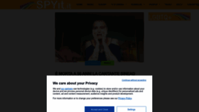 What Spyit.it website looked like in 2023 (1 year ago)
