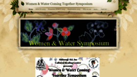 What Spiritofthewater.org website looked like in 2023 (This year)