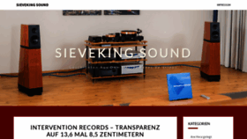What Sieveking-sound.de website looked like in 2023 (This year)