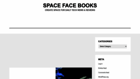 What Spacefacebooks.com website looked like in 2023 (This year)