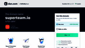 What Superteam.io website looked like in 2023 (This year)