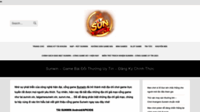 What Sunwin4.com website looked like in 2023 (This year)