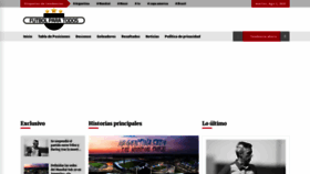 What Superligafutbol.com website looked like in 2023 (This year)